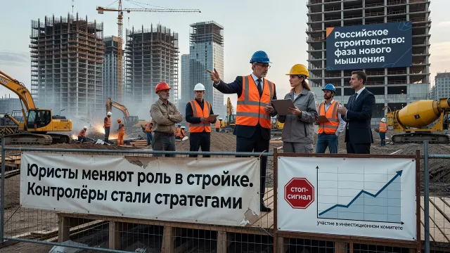 Юристы меняют роль в стройке. Контролёры стали стратегами